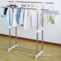 Stainless Steel Double Rod Clothes Hanger